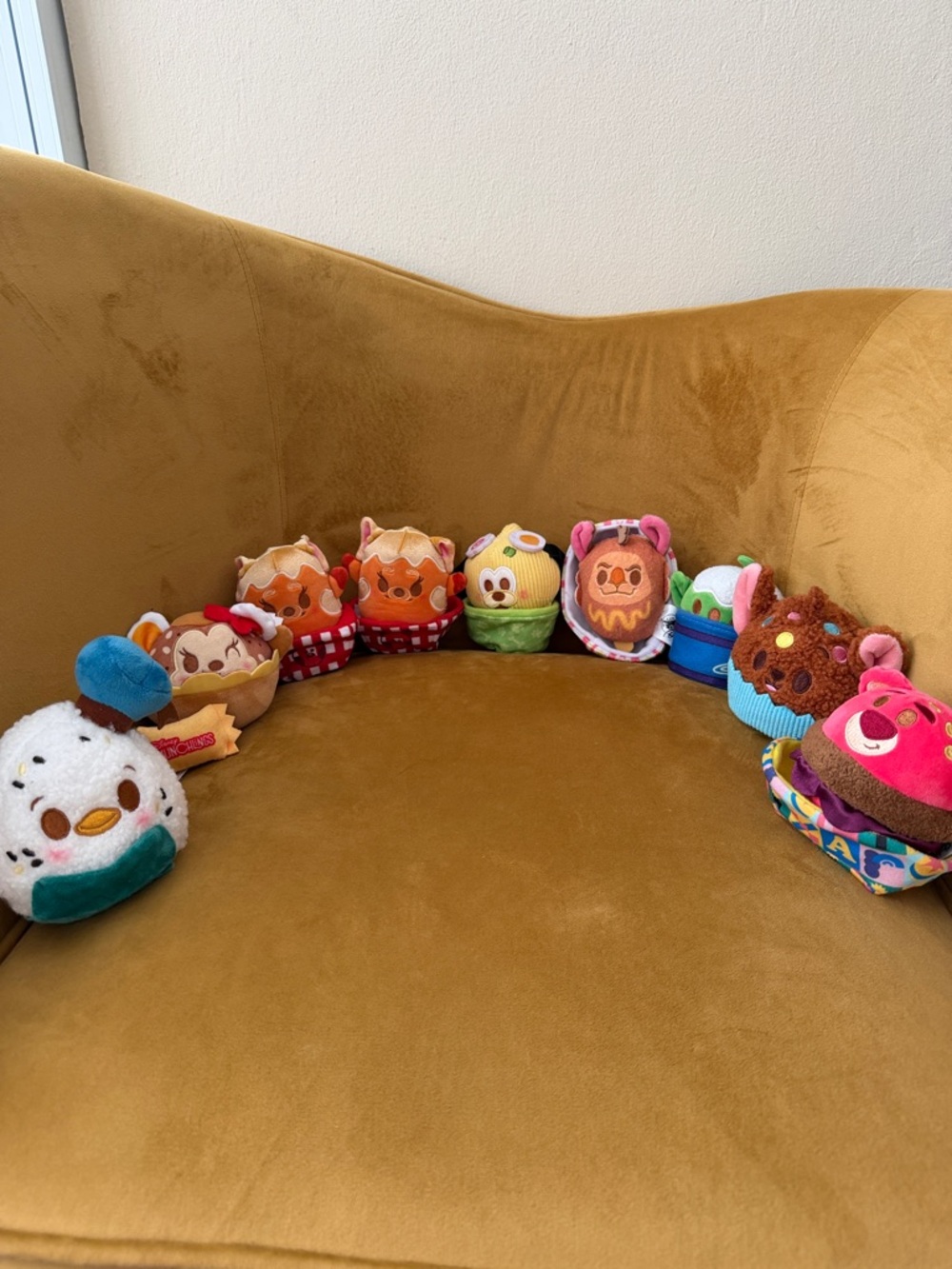 Munchlings Disney Colorful Plush Mini Sweets Toy Set - 9
